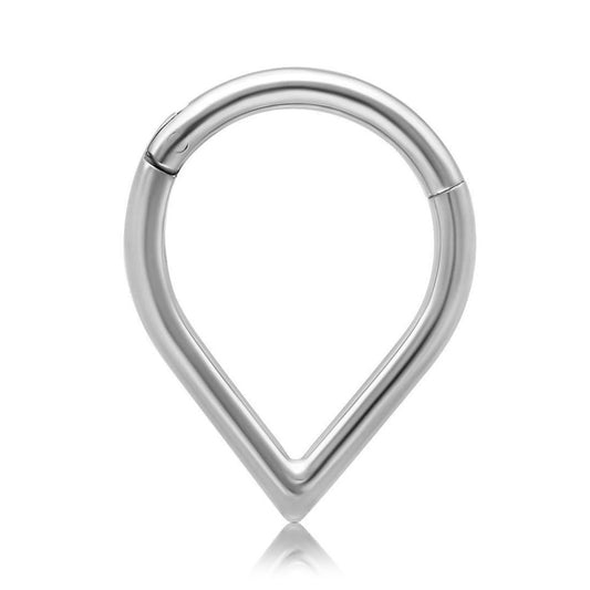 Teardrop Ring (TEARDROP) - For Septum and Cartilage - Various Colors