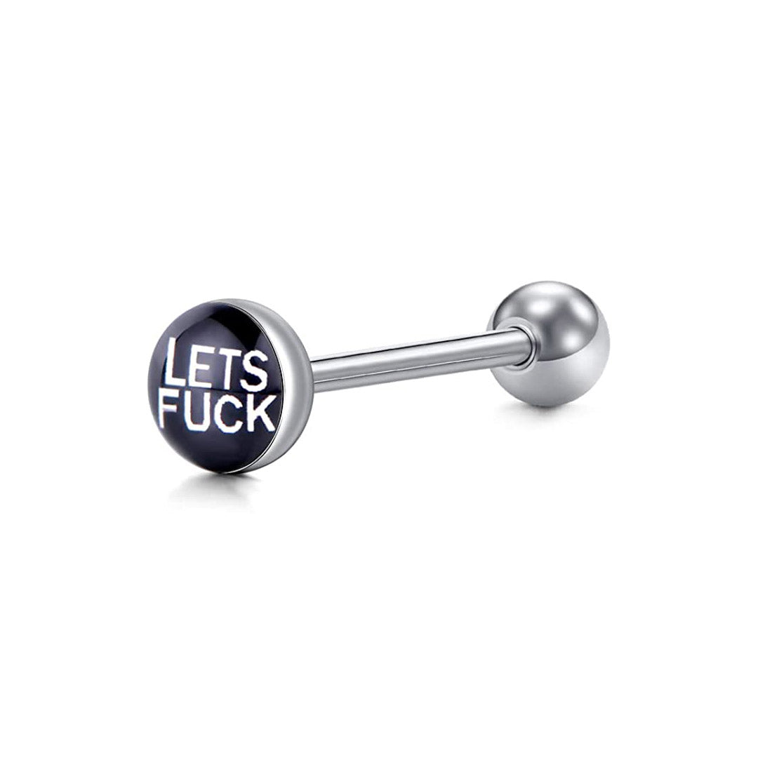 Tongue Jewelry With Fun Messages