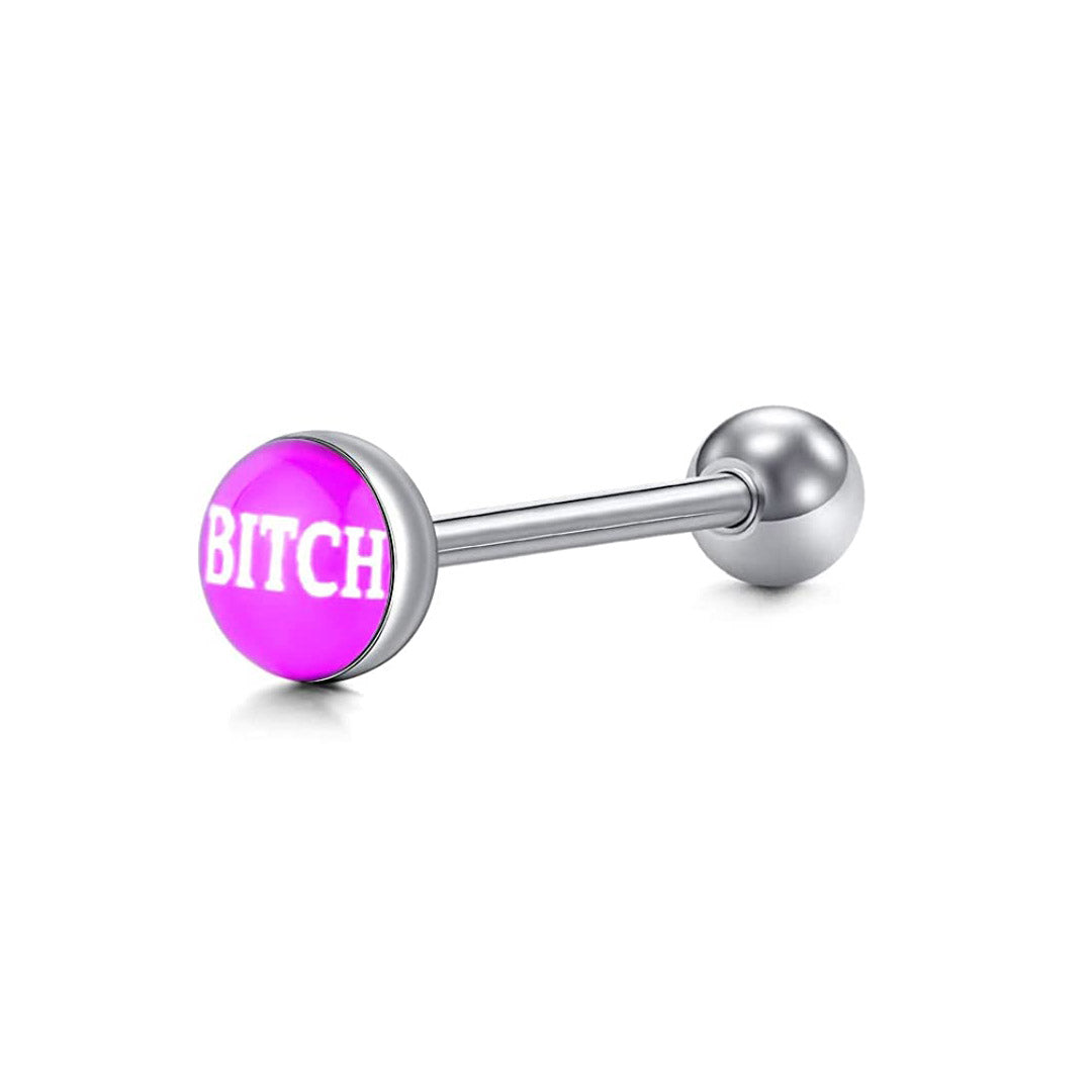 Tongue Jewelry With Fun Messages