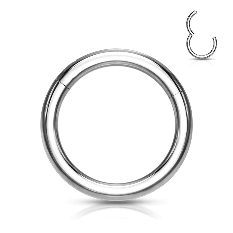 Argola Articulada em Titânio Grau Implante (Clicker)