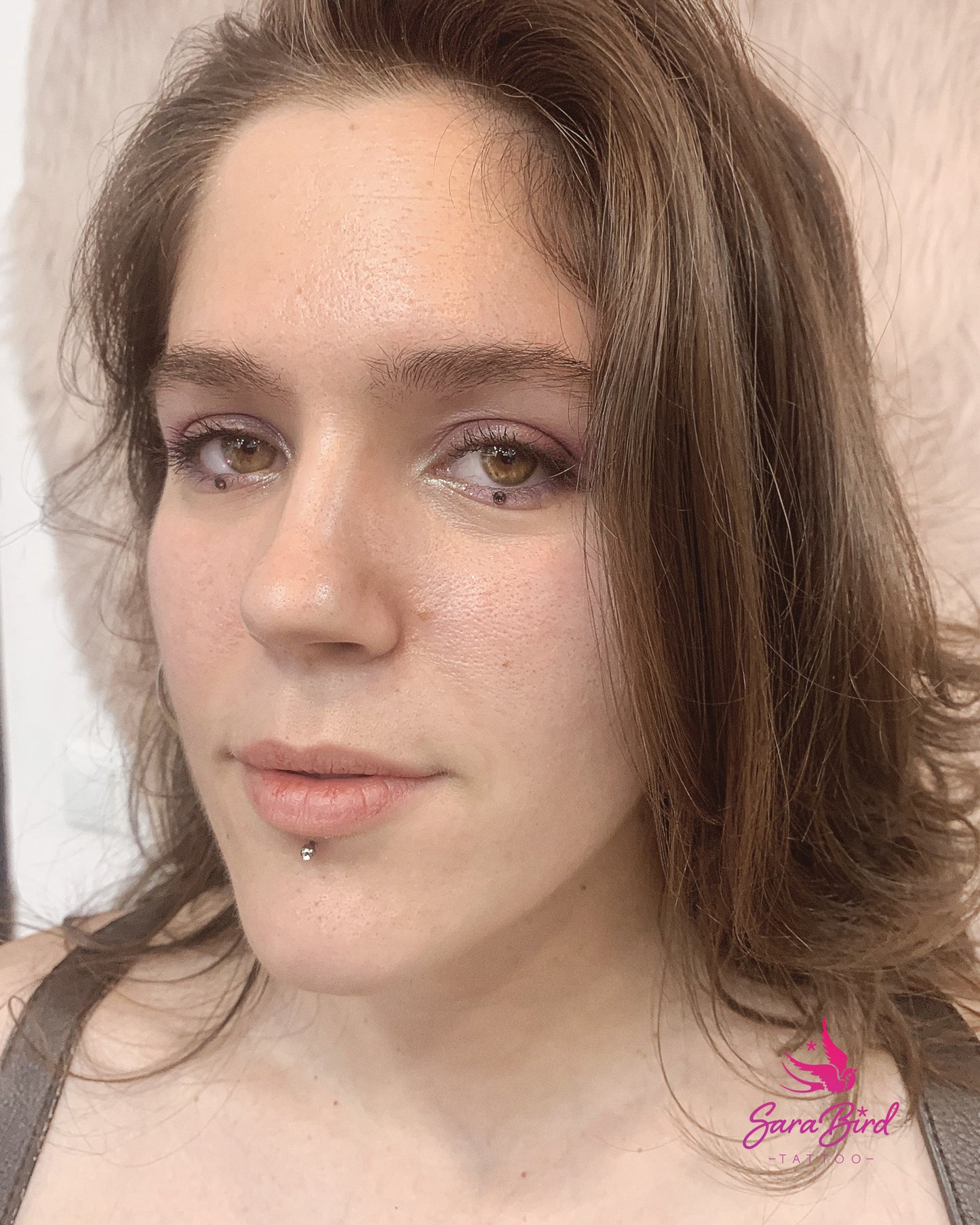 Piercing na Boca com Joia em Titânio