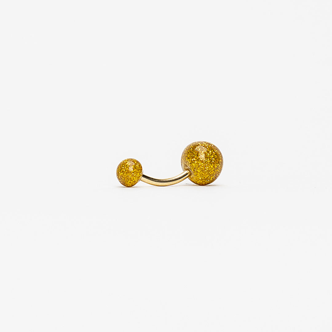 Banana Bell in Titanium for Belly Button - Various Colors
