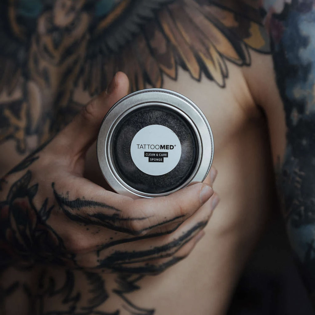 Esponja de limpieza y cuidado TattooMed